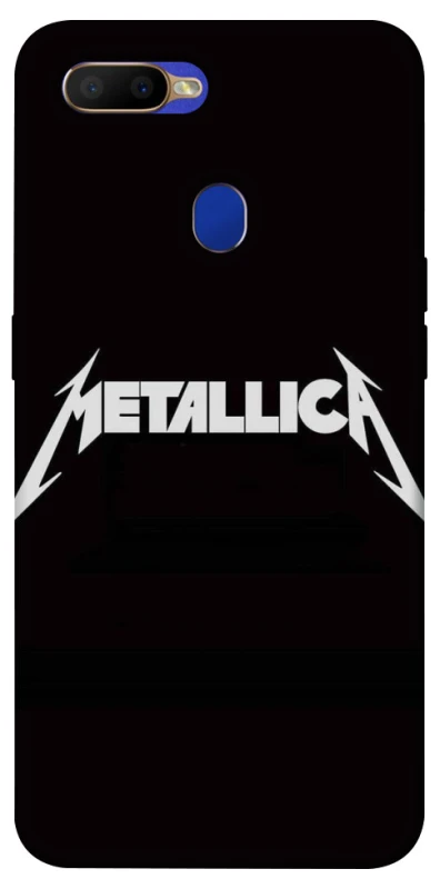 Чехол на Oppo A5s Metallica logo фото 1 из 1
