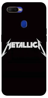 Чехол на Oppo A5s Metallica logo фото 1 из 1