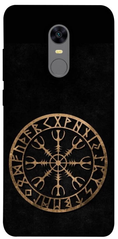 Чехол на Xiaomi Redmi 5 Plus / Redmi Note 5 (Single Camera) Рунический круг v2 фото 1 из 1