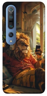 Чехол на Xiaomi Mi 10 / Mi 10 Pro Лев v2 фото 1 из 1