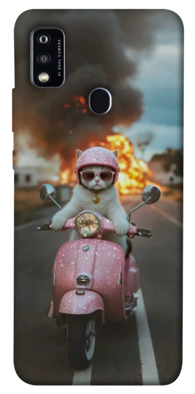 Чохол на ZTE Blade A51 Exploding Kittens ver.3 фото 1 з 1