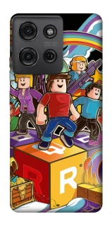 Чохол на Motorola Moto G75 Roblox family фото 1 з 1