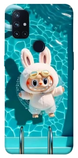 Чехол на OnePlus Nord N10 5G Labubu in the pool ver.2 фото 1 из 1