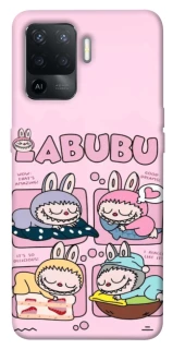 Чохол на Oppo Reno 5 Lite Labubu Dreams Collage фото 1 з 1