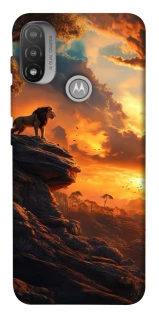 Чохол на Motorola Moto E20 lion king фото 1 з 1