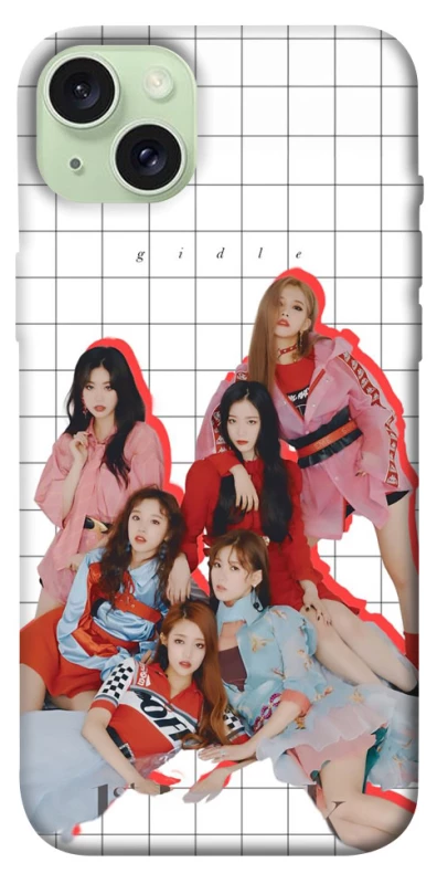 Чехол на Apple iPhone 15 Plus (6.7") (G)I-DLE v3 фото 1 из 1