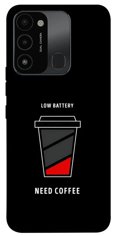 Чехол на TECNO Spark 8C Low battery фото 1 из 1