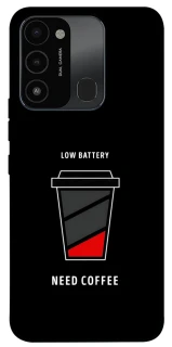 Чехол на TECNO Spark 8C Low battery фото 1 из 1