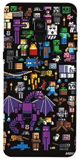 Чохол на Samsung A530 Galaxy A8 (2018) Minecraft v5 фото 1 з 1