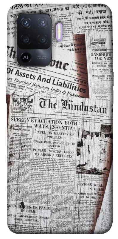 Чохол на Oppo A94 Газети фото 1 з 1