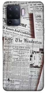 Чехол на Oppo A94 Газеты фото 1 из 1