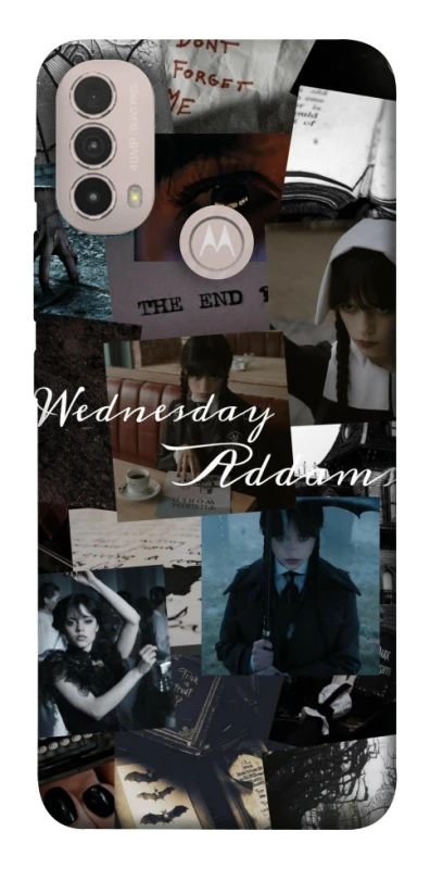 Чохол на Motorola Moto E40 Wednesday Collage ver.1 фото 1 з 1