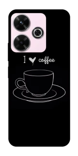 Чохол на Xiaomi Poco M6 4G Black coffee фото 1 з 1