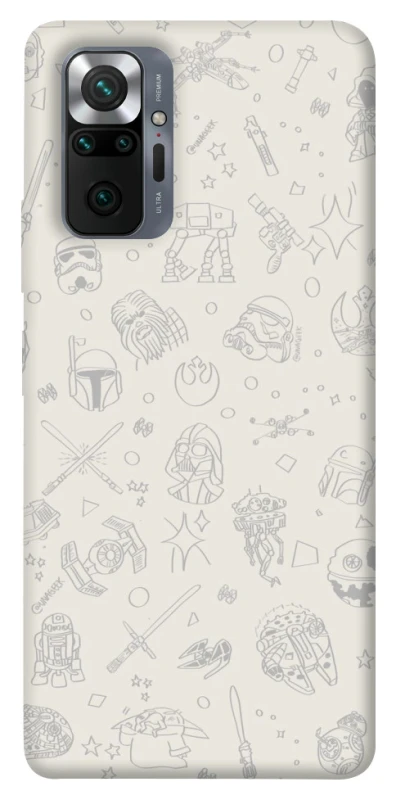 Чохол на Xiaomi Redmi Note 10 Pro Star Wars background ver.1 фото 1 з 1