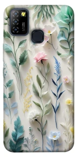 Чехол на Infinix Hot 10 Lite Floral design ver.3 фото 1 из 1