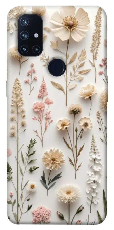 Чохол на OnePlus Nord N10 5G Floral design ver.1 фото 1 з 1