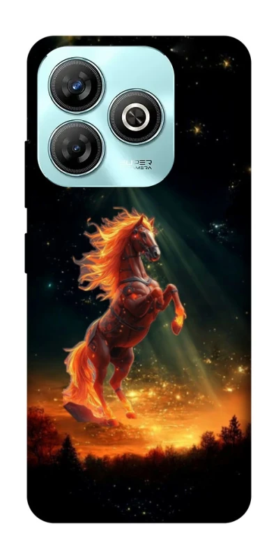 Чохол на ZTE Blade A75 4G Red Fire Horse ver.2 фото 1 з 1