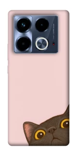 Чехол на Infinix Note 40 4G Peeping cat фото 1 Чехол на Infinix Note 40 4G Peeping cat фото 1 из 1