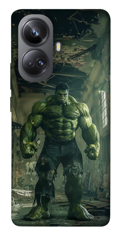 Чехол на Realme 10 Pro+ Angry Hulk фото 1 из 1