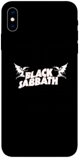 Чехол на Apple iPhone X (5.8") Black Sabbath logo ver.2 фото 1 из 1