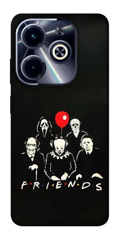 Чохол на Infinix Hot 40i Horror Friends фото 1 з 1