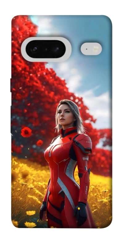 Чохол на Google Pixel 7 Cyber space girl ver.5 фото 1 з 1