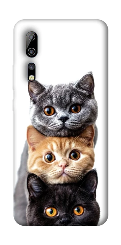 Чохол на ZTE Axon 10 Pro Гарні котики фото 1 з 1