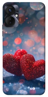 Чехол на TECNO Spark 9 Pro Red hearts фото 1 из 1