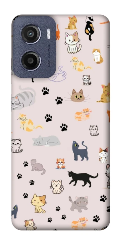 Чохол на Motorola Moto E15 Cat style ver.1 фото 1 з 1