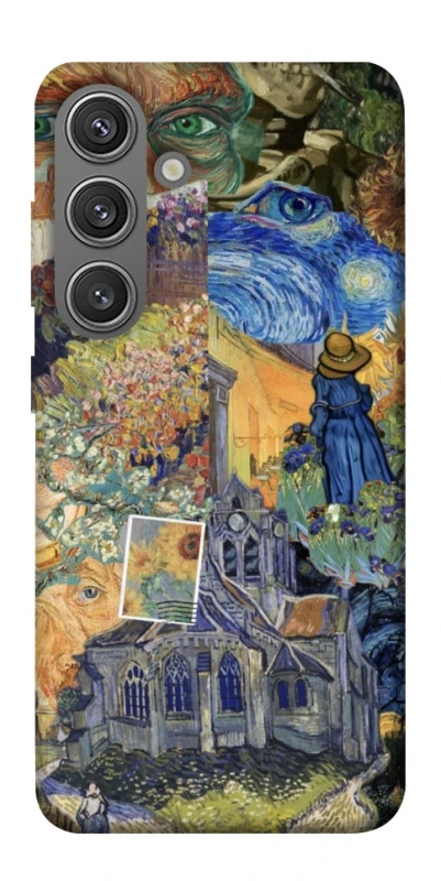 Чехол на Samsung Galaxy S24 FE Van Gogh collage фото 1 из 1