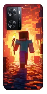 Чехол на OnePlus Nord N20 SE Minecraft adventure фото 1 из 1
