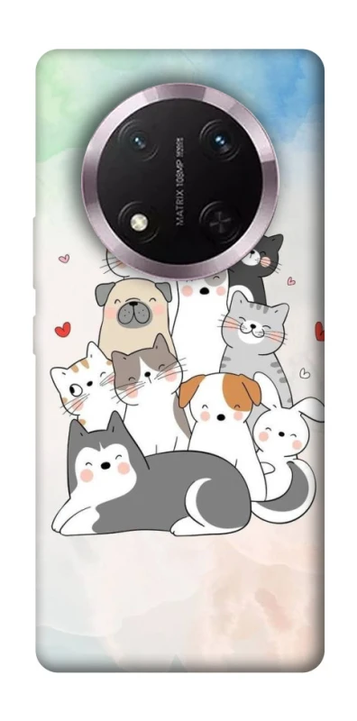 Чехол на Honor X9c Funny Pets ver.2 фото 1 из 1