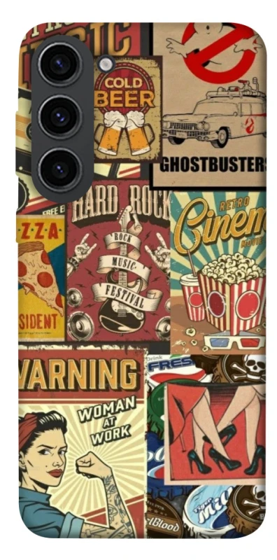 Чохол на Samsung Galaxy S23 Retro collage ver.2 фото 1 з 1