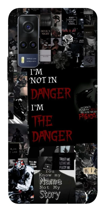 Чохол на Vivo Y53s Danger collage фото 1 з 1