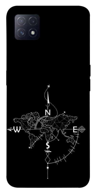 Чохол на Oppo A72 5G / A73 5G Travel Map фото 1 з 1