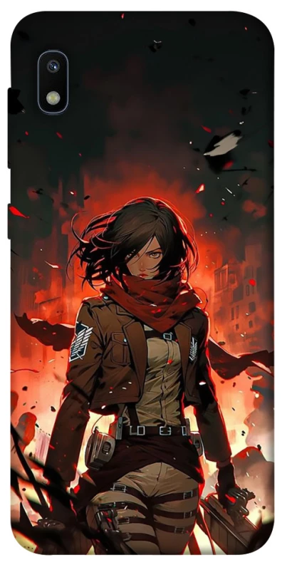 Чехол на Samsung Galaxy A10 (A105F) Mikasa v2 фото 1 из 1