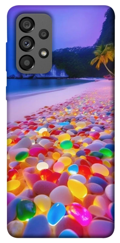 Чохол на Samsung Galaxy A73 5G Каміння світиться на березі фото 1 з 1