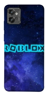 Чохол на Motorola Moto G32 Roblox Space Logo Blue фото 1 з 1
