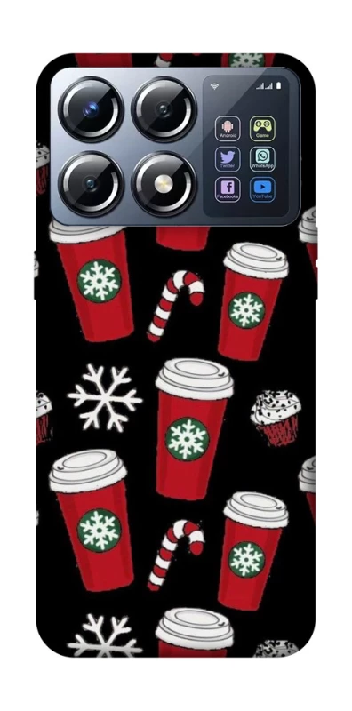 Чехол на Xiaomi POCO X8 Pro Новогодний v40 фото 1 из 1