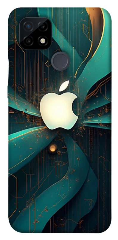 Чохол на Realme C21 Apple logo ver.4 фото 1 з 1