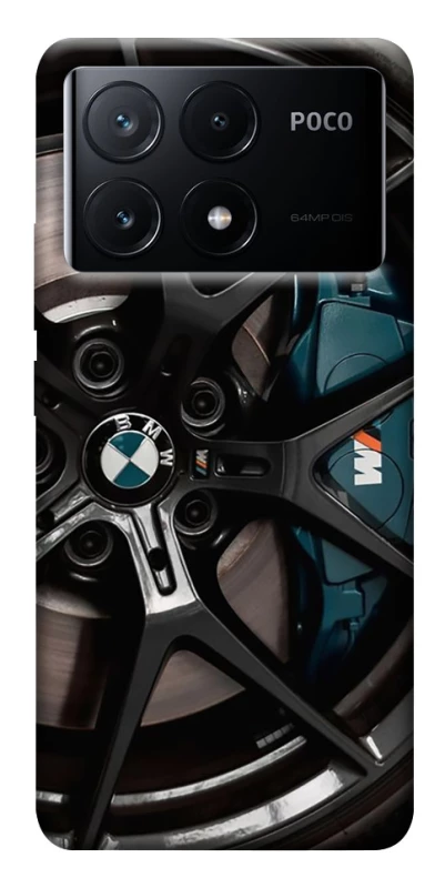 Чохол на Xiaomi Poco X6 Wheel BMW v3 фото 1 з 1