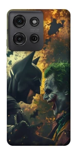 Чохол на Motorola Moto G75 Batman and the Joker фото 1 з 1