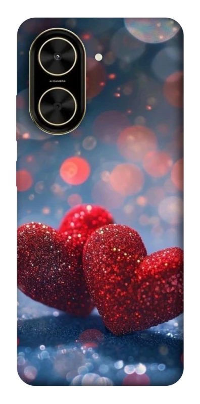 Чохол на Xiaomi Poco C71 Red hearts фото 1 з 1
