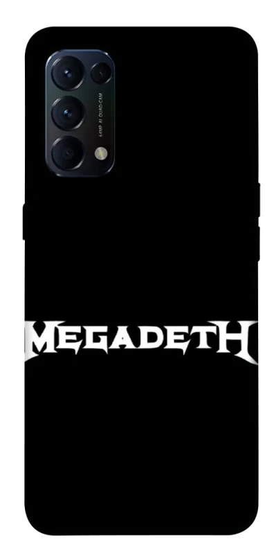 Чохол на Oppo Reno 5 4G Megadeth logo фото 1 з 1
