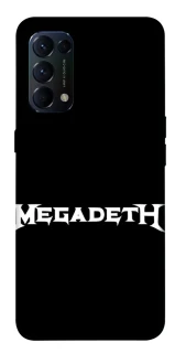 Чохол на Oppo Reno 5 4G Megadeth logo фото 1 з 1