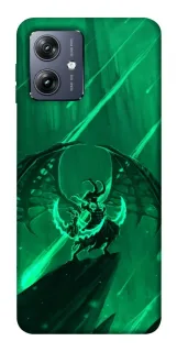 Чехол на Motorola Moto G54 Warcraft Illidan фото 1 из 1