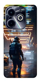 Чехол на Infinix Hot 40i Cyber character фото 1 из 1