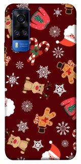 Чохол на Vivo Y51a Новорічний v6 фото 1 з 1