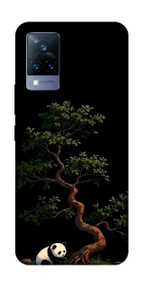 Чехол на Vivo V21 Panda and tree фото 1 из 1