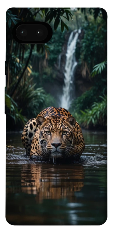 Чехол на Google Pixel 7a Leopard in water фото 1 из 1